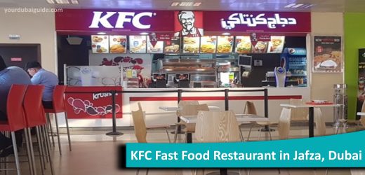 KFC Fast Food Restaurant in Jafza, Dubai