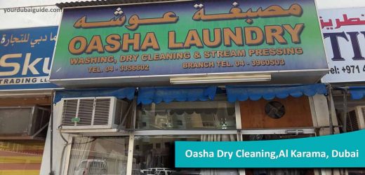 Oasha Dry Cleaning – Laundry/Dry Cleaner in Al Karama, Dubai