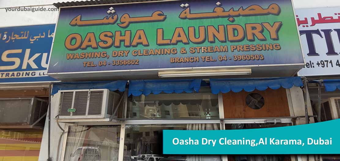 Oasha Dry Cleaning – Laundry/Dry Cleaner in Al Karama, Dubai