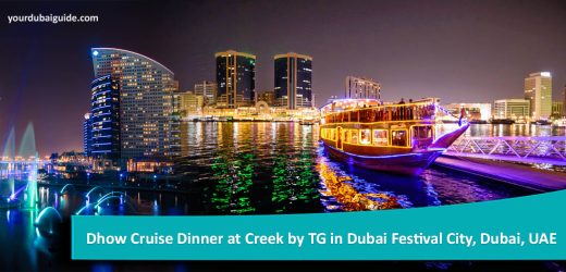 Dhow Cruise Dinner at Creek by TG in Dubai Festival City, Dubai, UAE