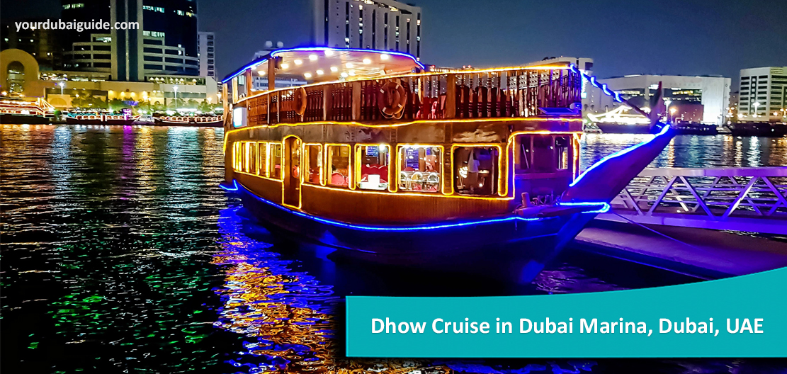 Dhow Cruise in Dubai Marina, Dubai, UAE