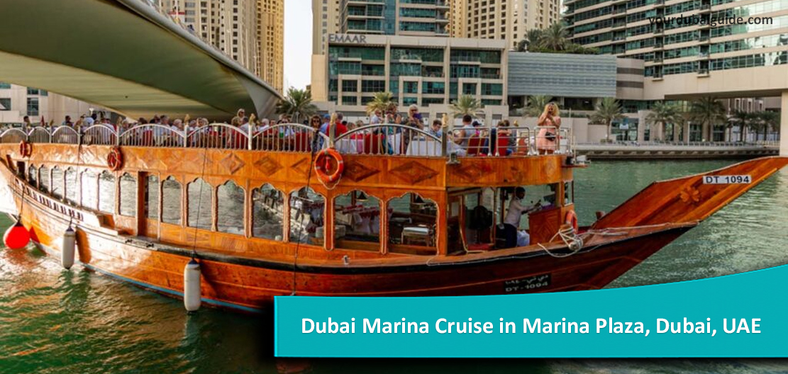 Dubai Marina Cruise in Marina Plaza, Dubai, UAE