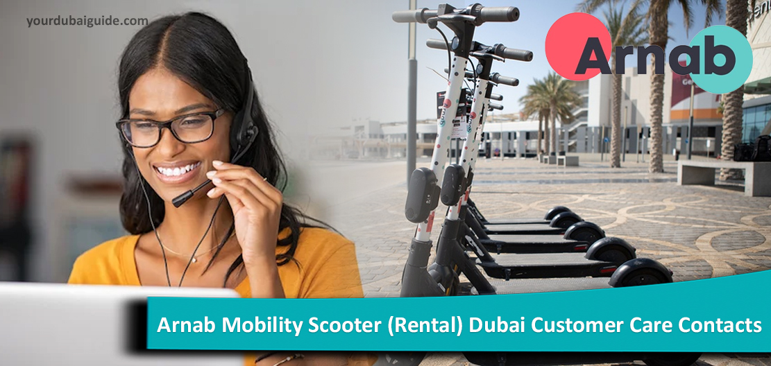 Arnab Mobility Scooter (Rental) Dubai Customer Care Phone number, Address, Email