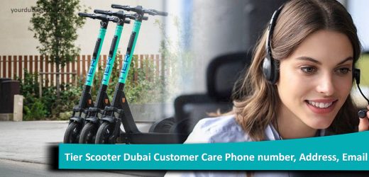 Tier Scooter Dubai Customer Care Phone number, Address, Email