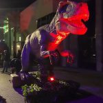 Dino Mania - T rex Dino Parade Dubai parks and resorts