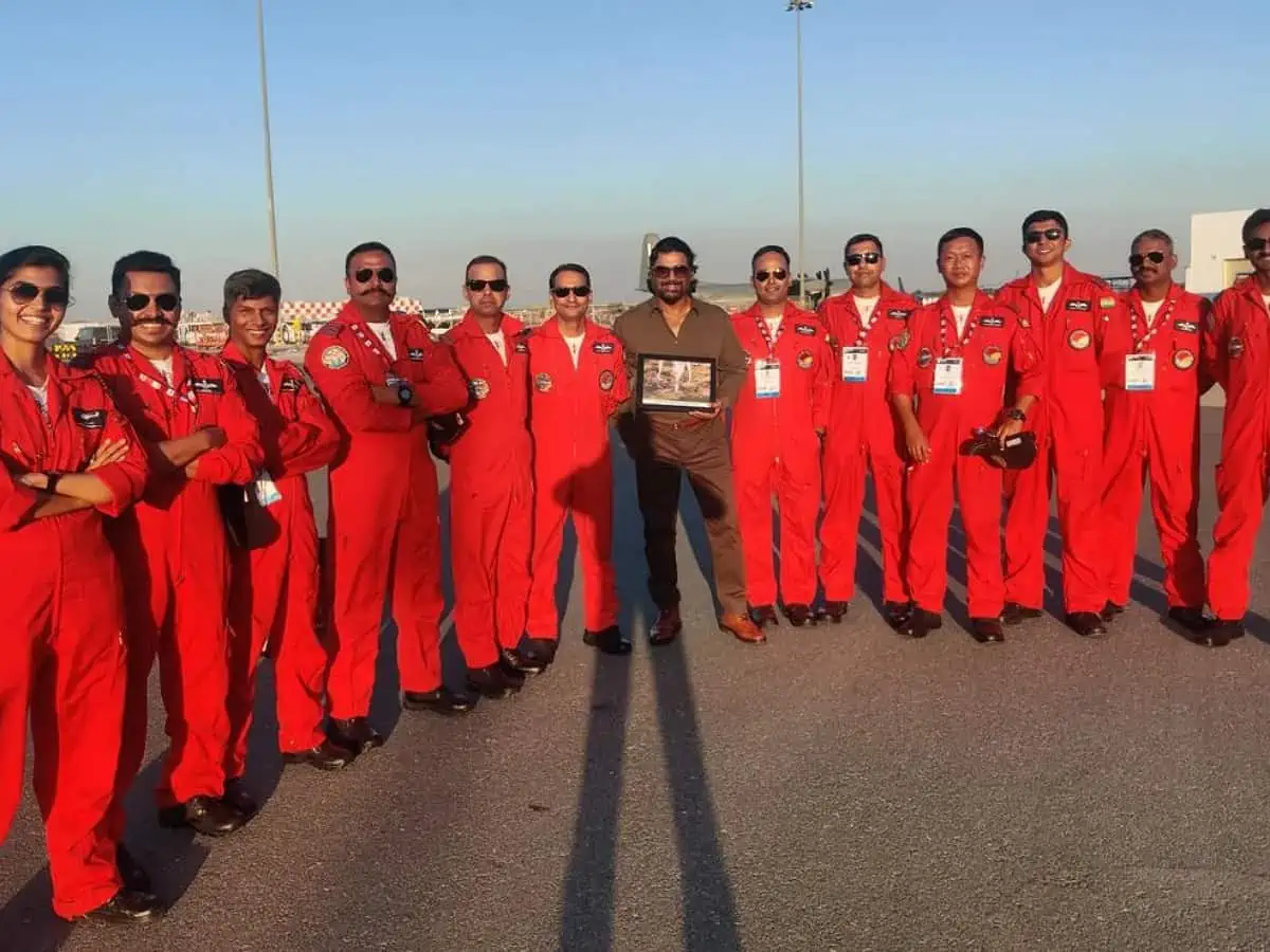 Actor Madhavan (Maddy) Attended 2023 Dubai Air Show
