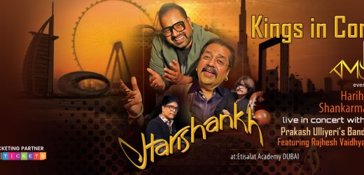 Harishankh Kings Live Concert 2024 in Dubai, UAE Date, Time, Venue, Cost, How to Book?