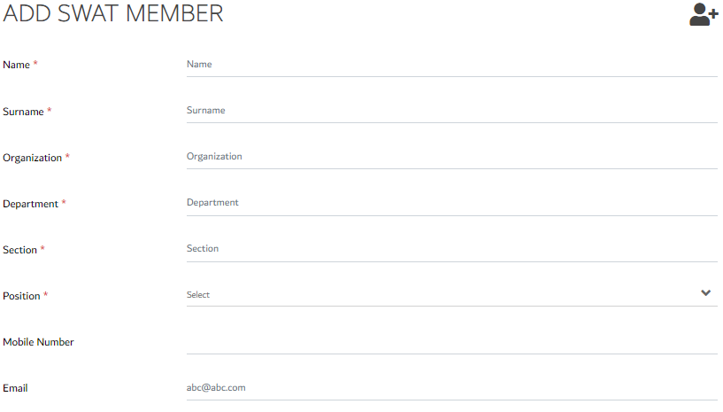 UAE SWAT Challenge Registration Details