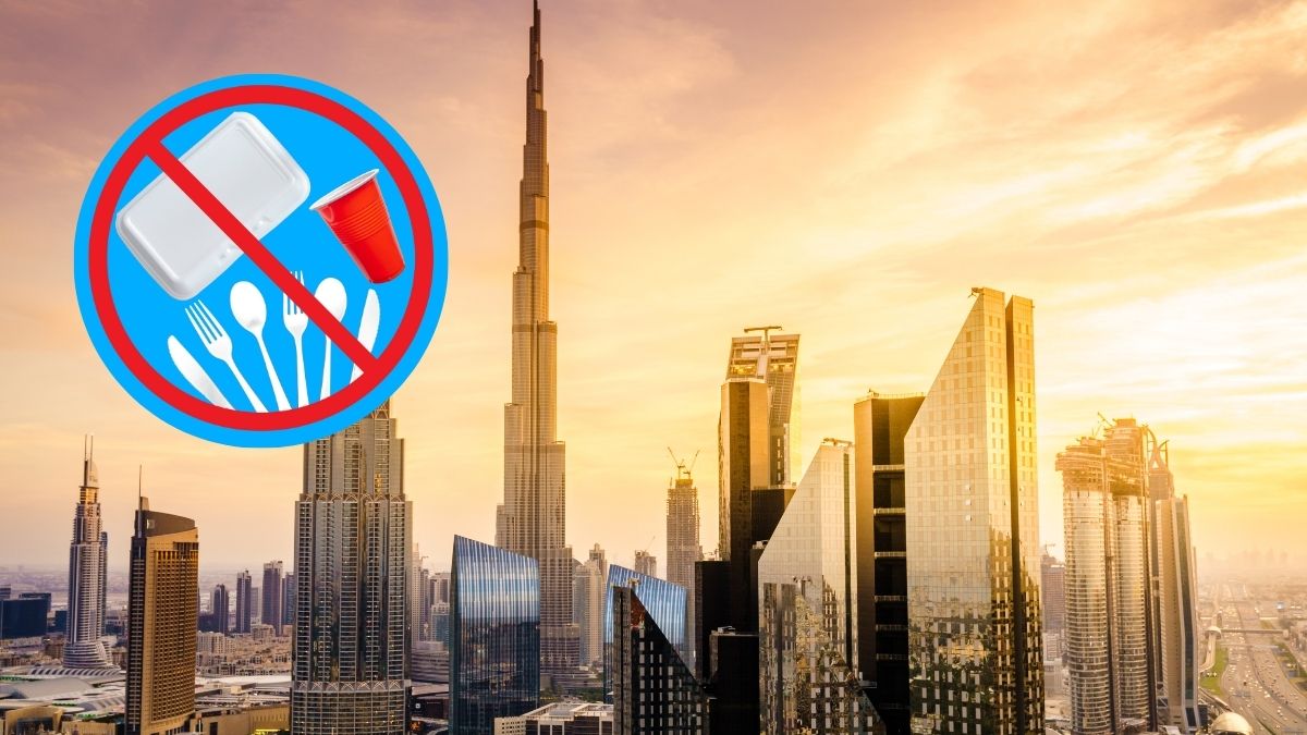 Starting January 1, Dubai will no longer allow single-use plastic products or bags.
