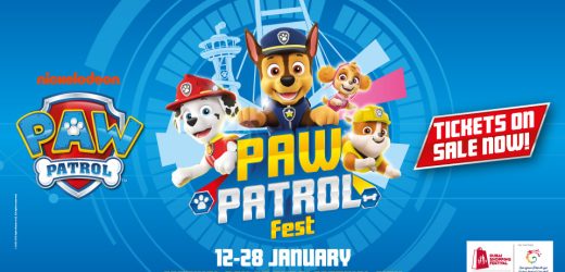 PAW Patrol Fest event for children in Dubai, UAE Date, Time, Venue, Cost, How to Book Online?