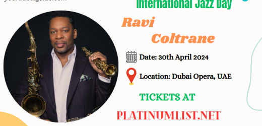 Ravi Coltrane live 2024 in Dubai, UAE Date, Time, Location, Cost, How to Book Online?