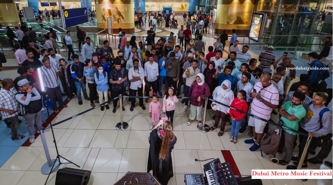 Dubai Metro Music Festival 2024 Date, timing, Participating Metro Station
