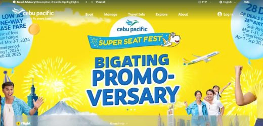 Cebu Pacific Offers DHS1 Flight ticket from Dubai to Manila 3-3-2024 to 2-28-2025 How to book?
