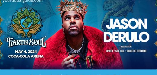 Earthsoul with Jason Derulo Live 2024 at Coca-Cola Arena, Dubai Contact Details, Cost, How to Buy Online?