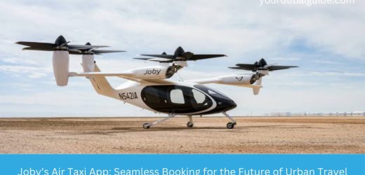 Joby’s Air Taxi App: Seamless Booking for the Future of Urban Travel