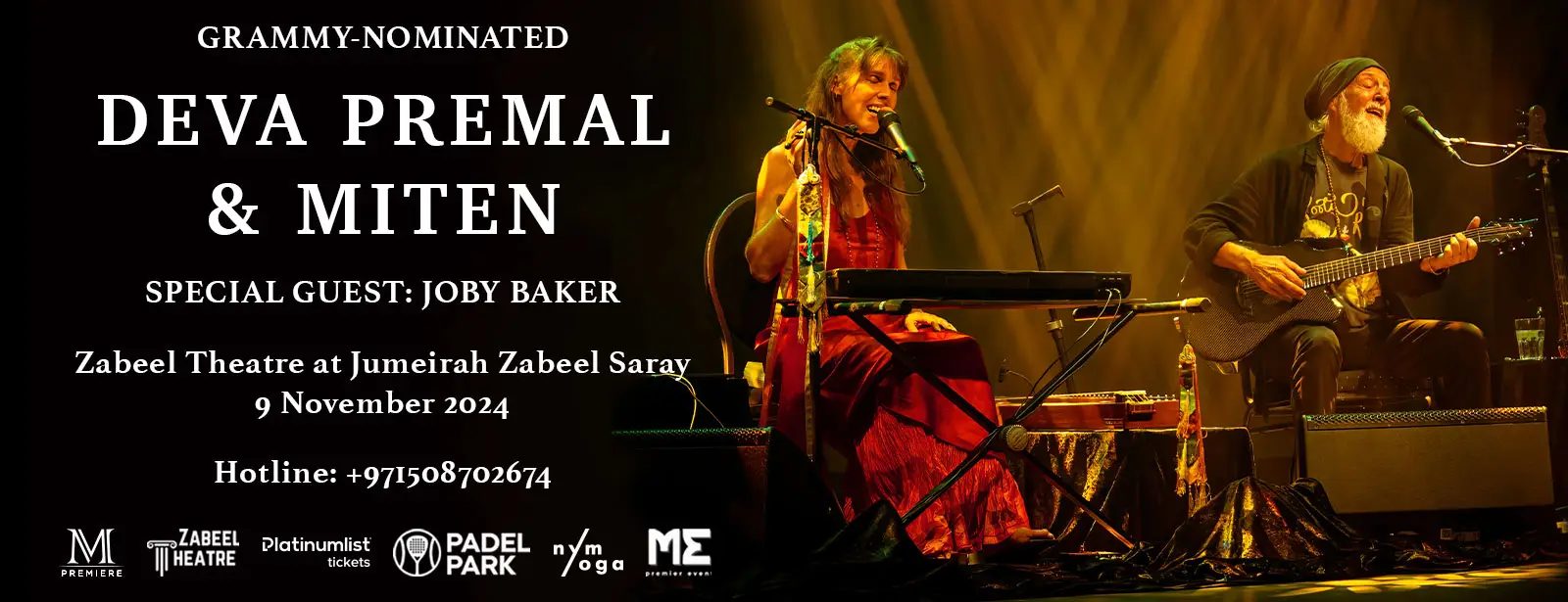 Deva Premal and Miten Live in Dubai