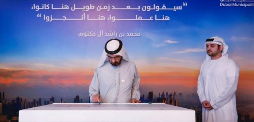 Sheikh Mohammed Unveils Dh30 Billion Rain Drainage Network in Dubai