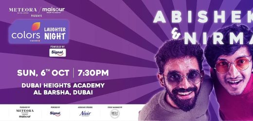 Colors Laughter Night Comedy Show in Dubai Date, Time, Contact Details, Cost, How to Book?