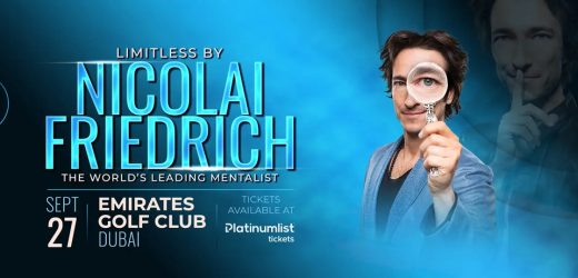 Nicolai Friedrich Show in Dubai Date, Time, Contact Details, Cost, How to Book?