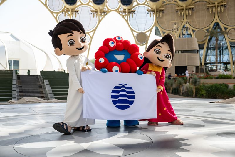 Expo City Dubai Hosts Expo 2025 Osaka’s Beloved Mascot, Miyako Miyako