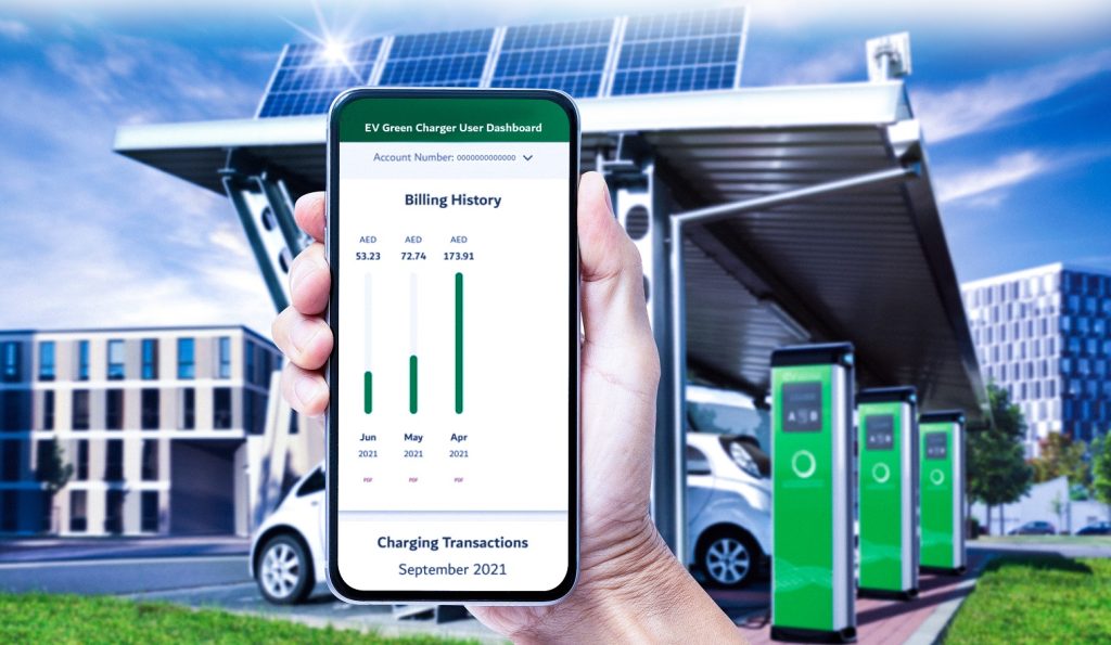 EV Green Charger, Dubai
