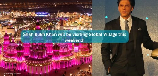 Shah Rukh Khan will be visiting Global Village this weekend!