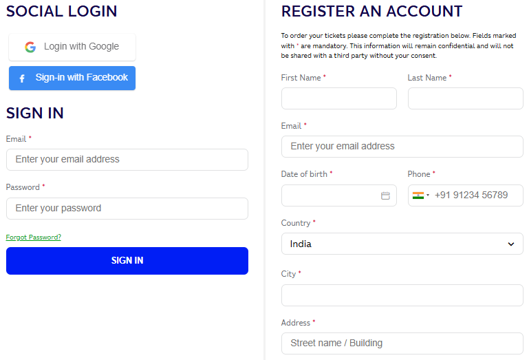 Champions Trophy 2025 Dubai ticket booking process