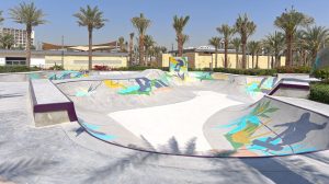 Dubai Hills Skatepark in Dubai