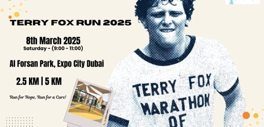Terry Fox Run 2025 in Dubai Date, Time, Contact Details, Cost, How to Register?