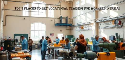 Top 3 places to get Vocational Training for Workers in Dubai