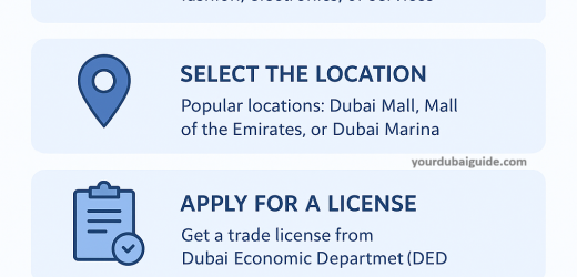 How to rent a Kiosk in Dubai for your business?