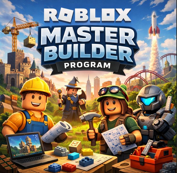 Roblox Master Builder Course 2026 | Kids Coding & 3D Modeling Program