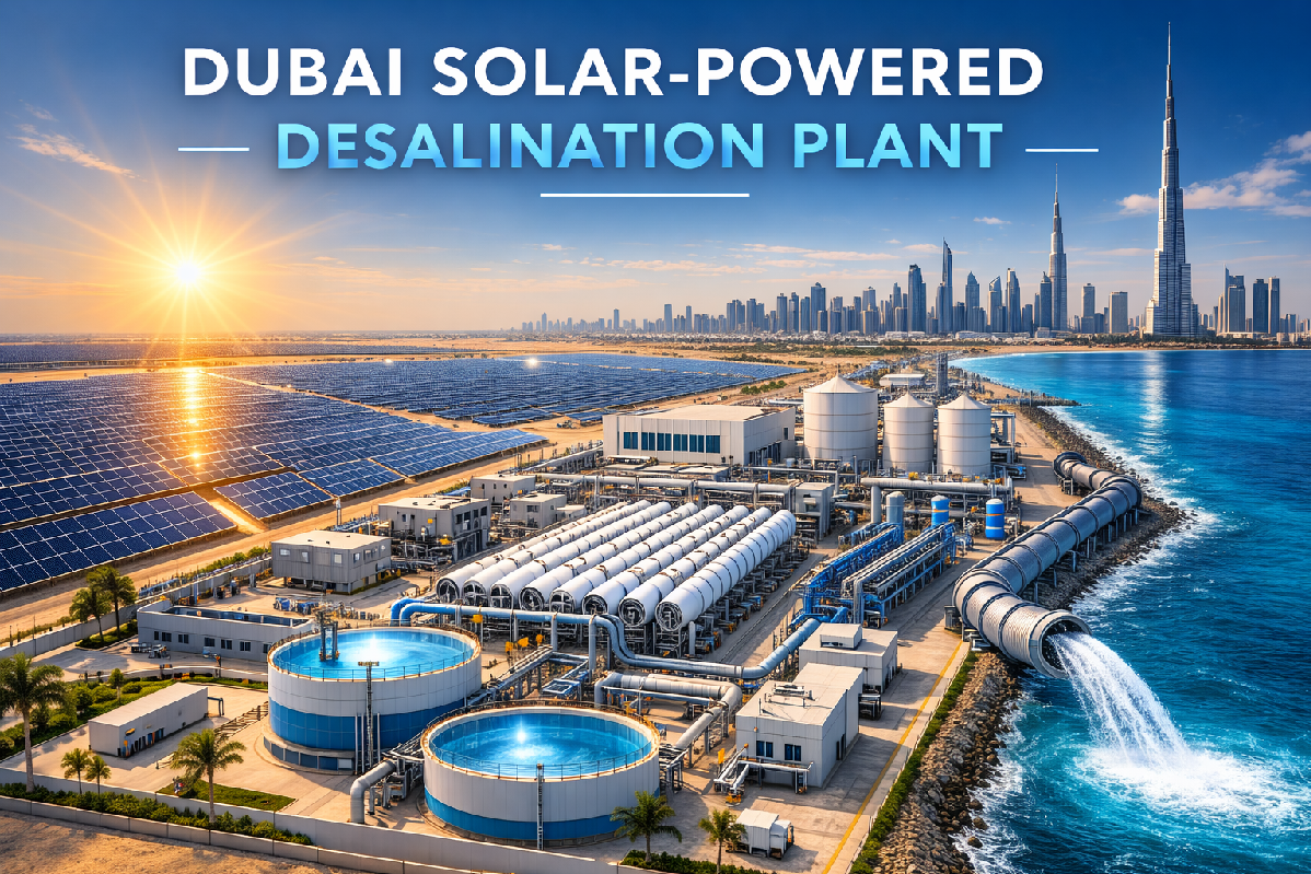 Dubai’s Solar-Powered Desalination Plant