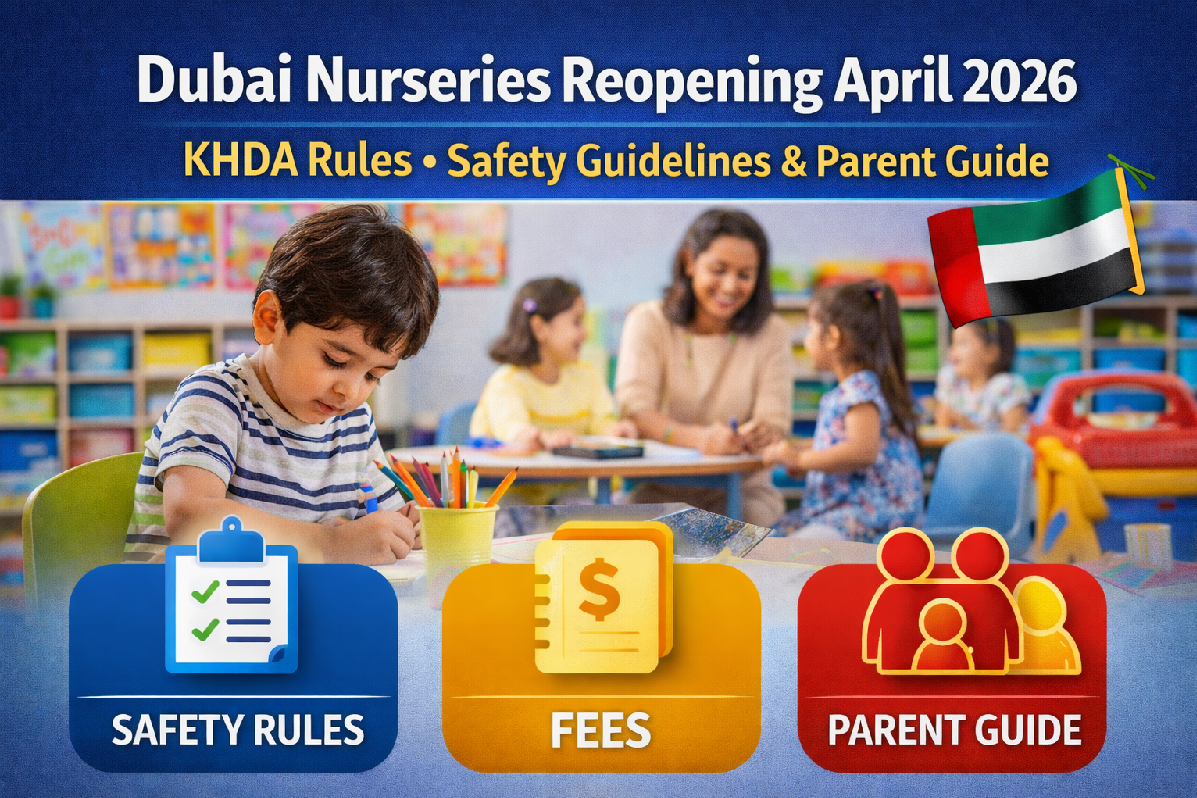 Dubai Nurseries Reopen April 2026: KHDA Rules, Safety Guidelines & Parent Guide