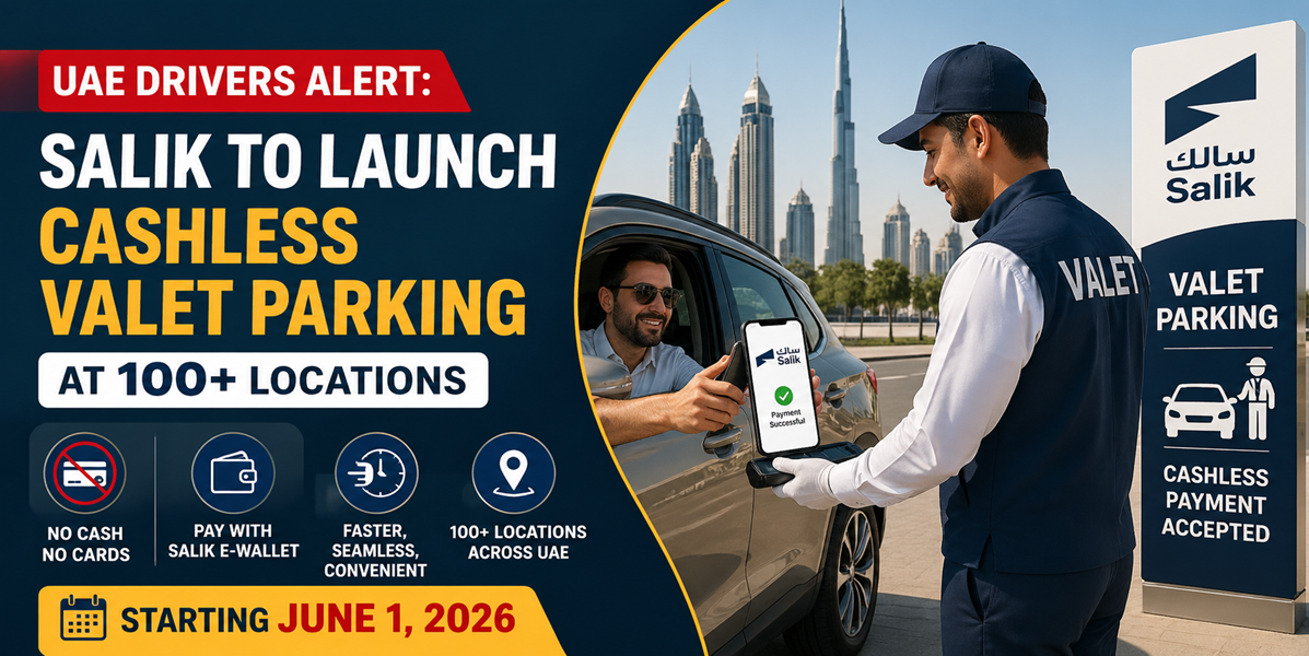 Salik Just Changed Valet Parking in UAE – Here’s What Drivers Must Know From June 2026