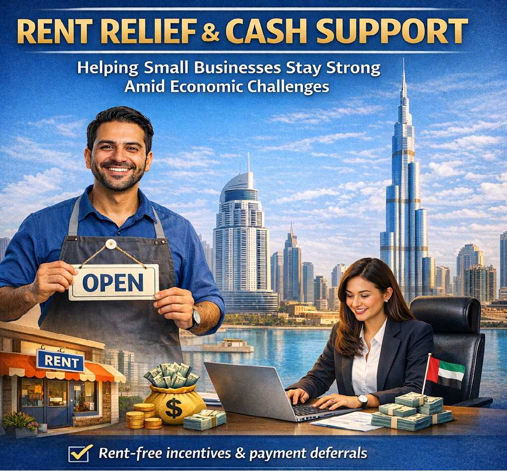 UAE Companies Offer Rent Relief & Cash Support to Small Businesses Amid War