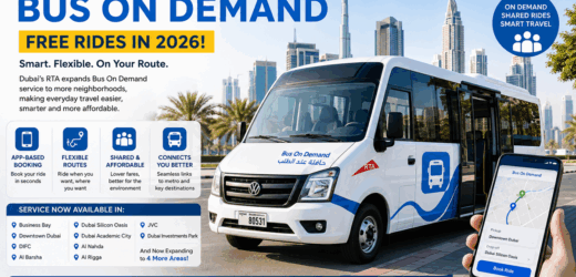 Dubai Bus On Demand 2026: RTA Smart Transport Guide for Residents