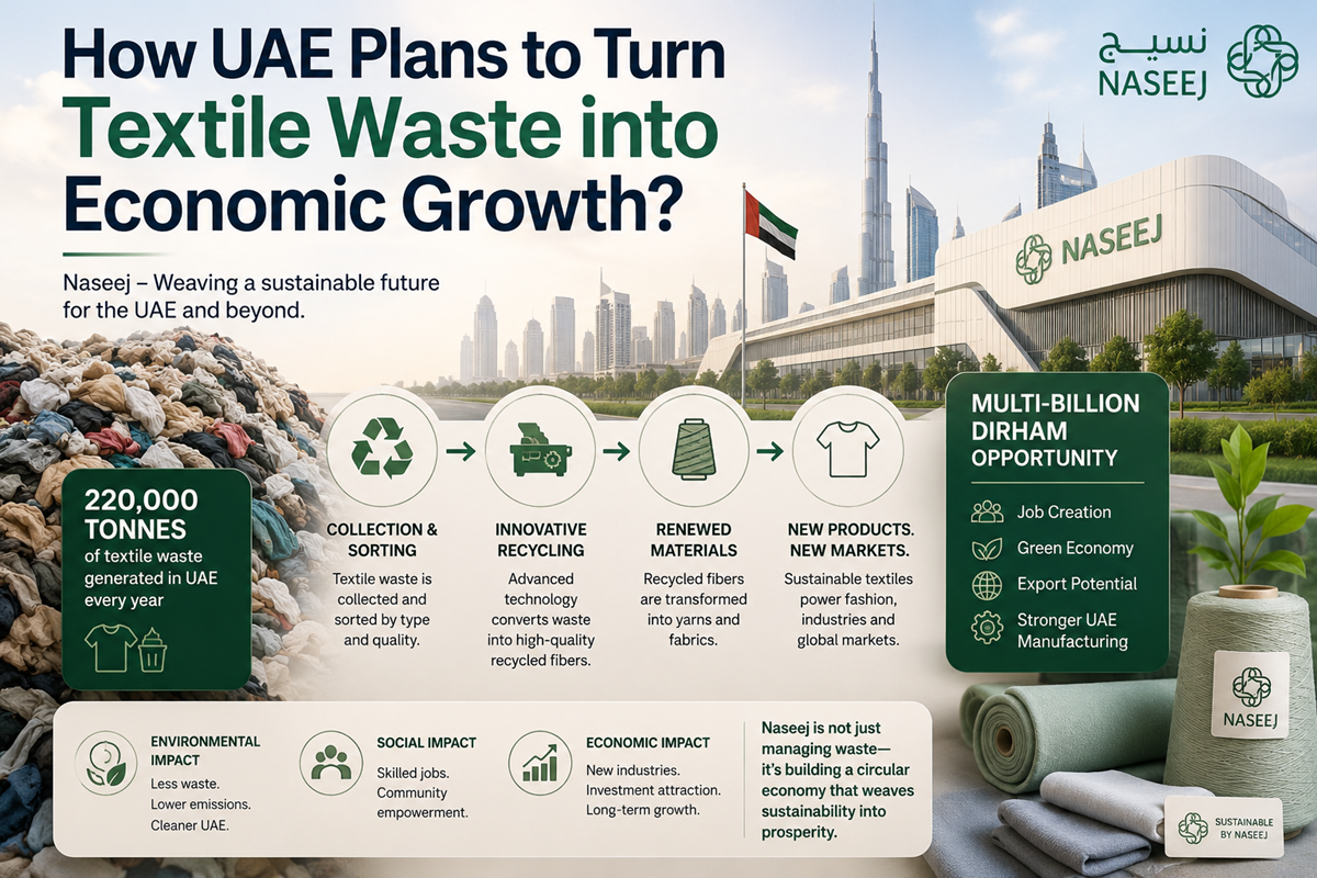 How UAE Plans to Turn Textile Waste into Economic Growth?