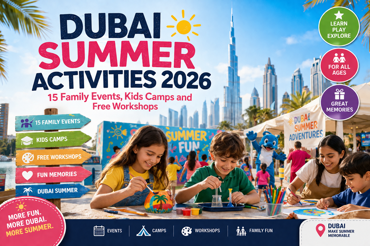 Dubai Summer Activities 2026: Best Family Events & Kids Camps