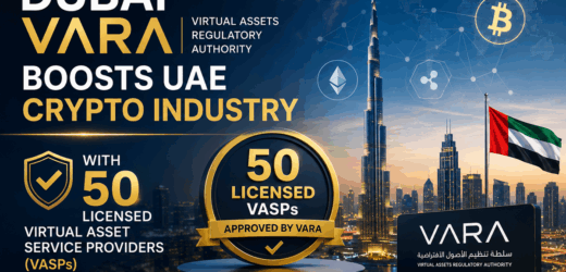 Dubai VARA Boosts UAE Crypto Industry with 50 Licensed Virtual Asset Service Providers