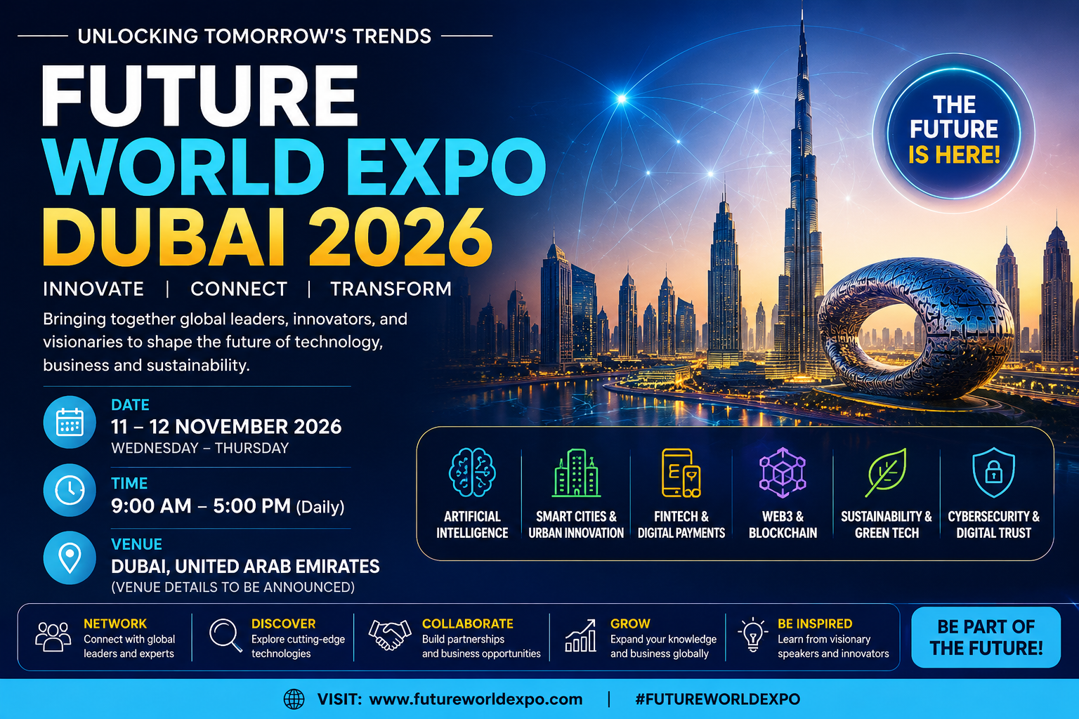 Future World Expo Dubai: Unlocking Tomorrow’s Trends