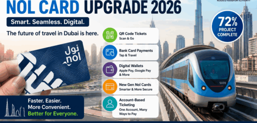 Dubai Nol Card Upgrade 2026: QR Tickets, Bank Card Payments & Digital Wallets