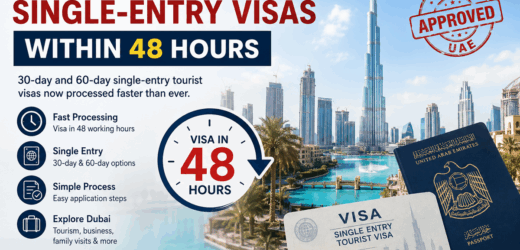 Dubai Offers Single-Entry Tourist Visas Within 48 Hours: Faster UAE Travel Process for Visitors