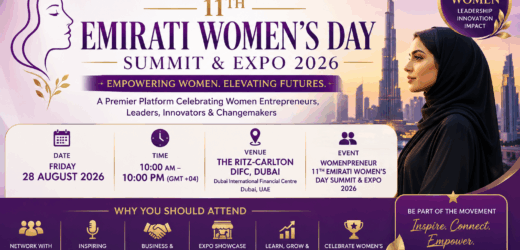 Womenpreneur – 11th Emirati Women’s Day Summit & Expo 2026 at Dubai