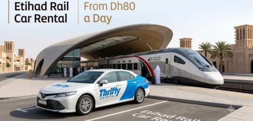 Etihad Rail Car Rental: Rent a Car from Dh80 a Day with Fuel Included