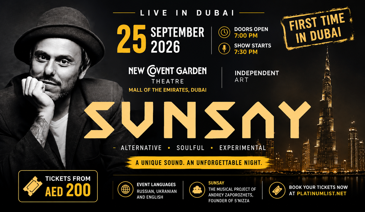 SunSay Dubai 2026: Tickets, Date, Time and Venue Details