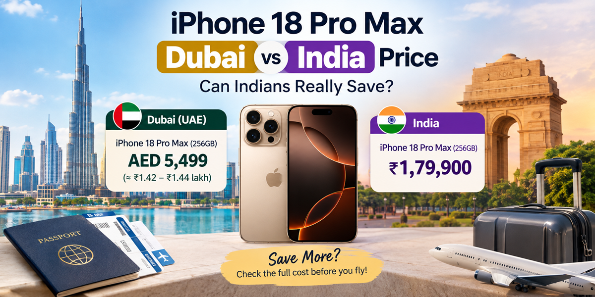 iPhone 18 Pro and Pro Max in Dubai vs India Price: Can Indians Really Save?
