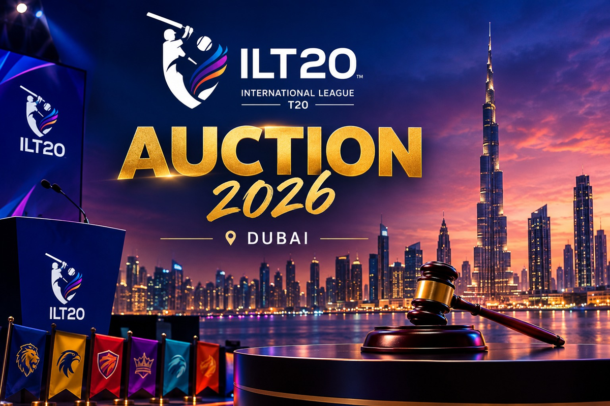 ILT20 Auction 2026 in Dubai: Date, Time, Players, Purse and Live Streaming