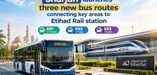 Sharjah Launches 3 New Bus Routes to Etihad Rail Station