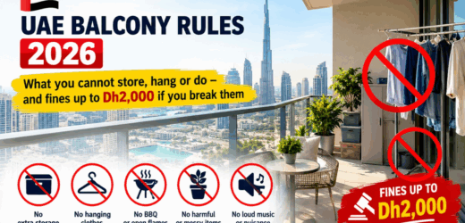 Balcony Fines UAE